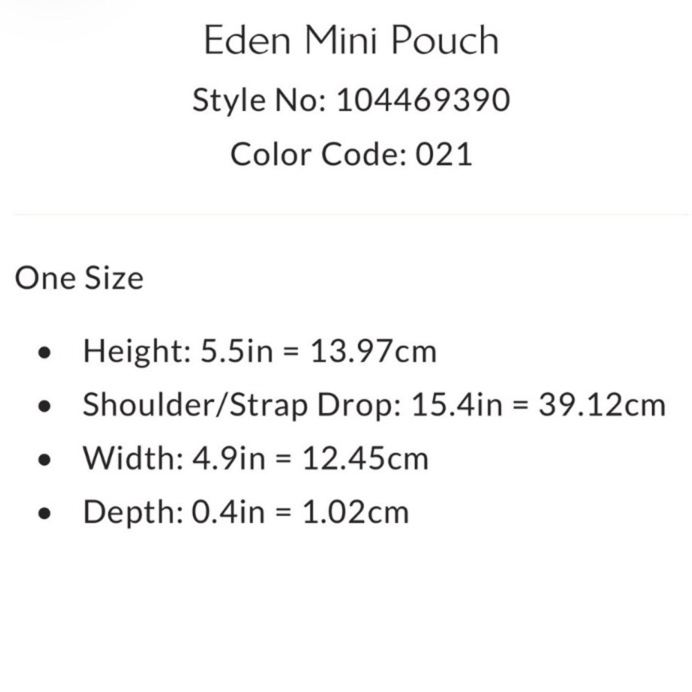 Free People! Eden Mini Pouch Bag In Espresso NWT! - Picture 15 of 16
